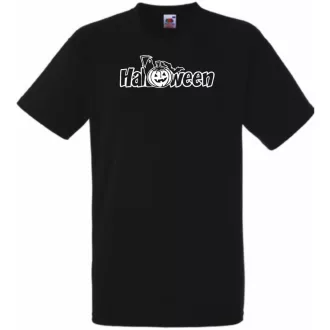 Halloween mintás póló férfi rövid ujjú póló