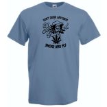 Don't drink and drive... vicces mintás férfi rövid ujjú póló