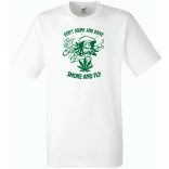 Don't drink and drive... vicces mintás férfi rövid ujjú póló