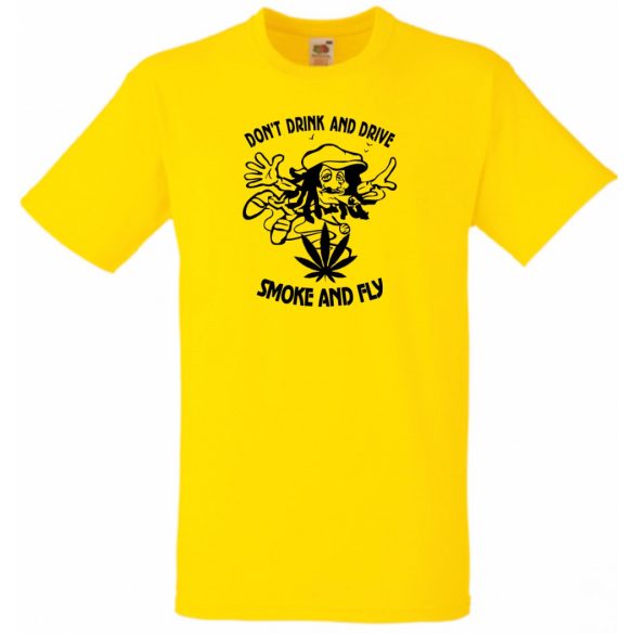Don't drink and drive... vicces mintás férfi rövid ujjú póló
