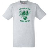 Don't drink and drive... vicces mintás férfi rövid ujjú póló