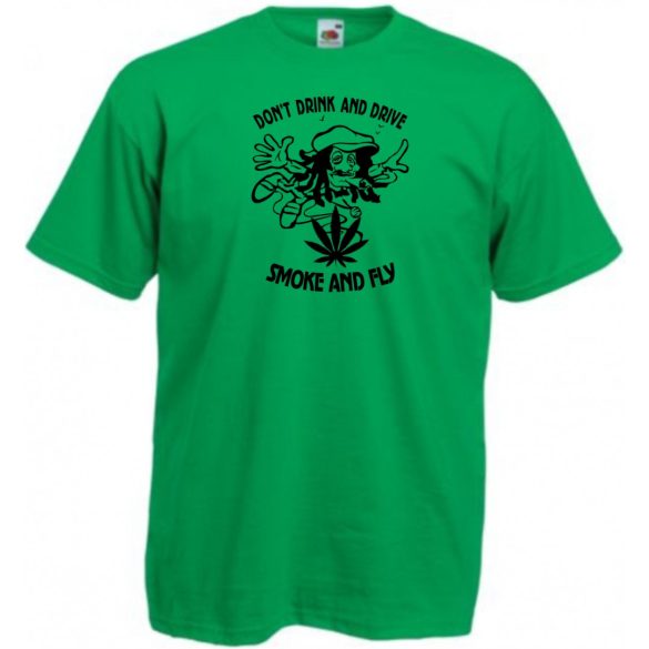 Don't drink and drive... vicces mintás férfi rövid ujjú póló