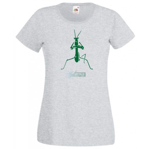 Ájtatos manó, imádkozó sáska női rövid ujjú póló