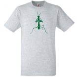 Vicces, ellenálló imádkozó sáska mintás póló férfi rövid ujjú póló