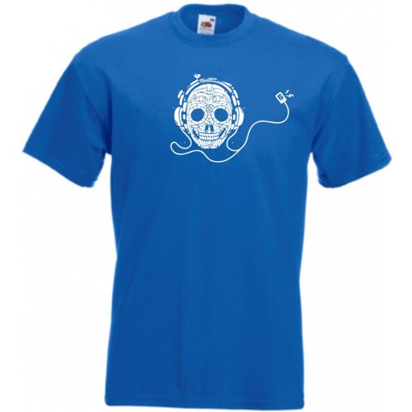 Music for a lifetime - Zene mindhalálig mintás férfi rövid ujjú póló