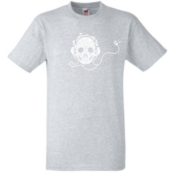 Music for a lifetime - Zene mindhalálig mintás férfi rövid ujjú póló