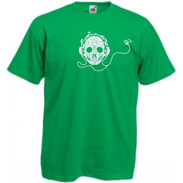 Music for a lifetime - Zene mindhalálig mintás férfi rövid ujjú póló