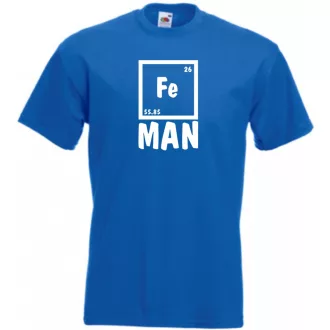   Fe man - Vas ember feliratú póló férfi rövid ujjú póló