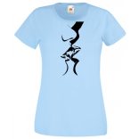 Csók, kisses, szerelmes pár női rövid ujjú póló