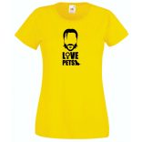 Love pets - John W. női rövid ujjú póló