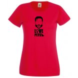 Love pets - John W. női rövid ujjú póló
