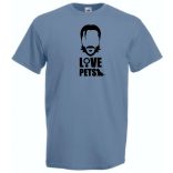 Love pets - John W mintás póló férfi rövid ujjú póló