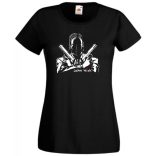 John W pisztollyal női rövid ujjú póló