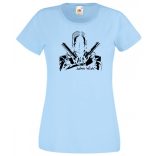 John W pisztollyal női rövid ujjú póló