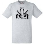 John W pisztolyos mintás férfi rövid ujjú póló