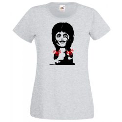 Annabell a horror játékbaba női rövid ujjú póló