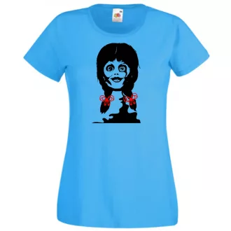 Annabell a horror játékbaba női rövid ujjú póló