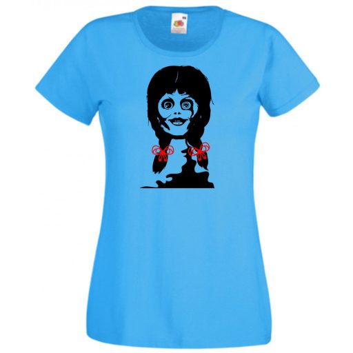 Annabell a horror játékbaba női rövid ujjú póló