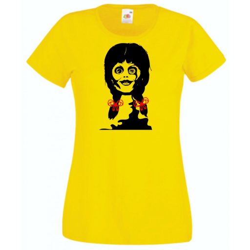 Annabell a horror játékbaba női rövid ujjú póló