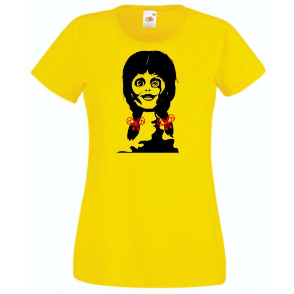 Annabell a horror játékbaba női rövid ujjú póló