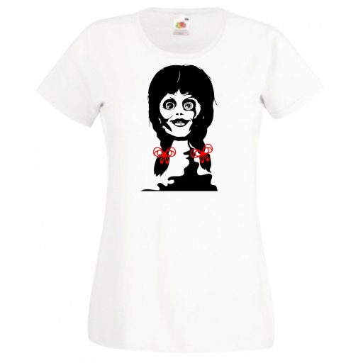 Annabell a horror játékbaba női rövid ujjú póló