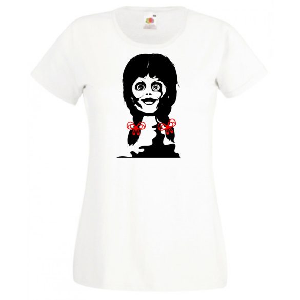 Annabell a horror játékbaba női rövid ujjú póló