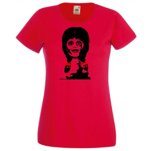 Annabell a horror játékbaba női rövid ujjú póló