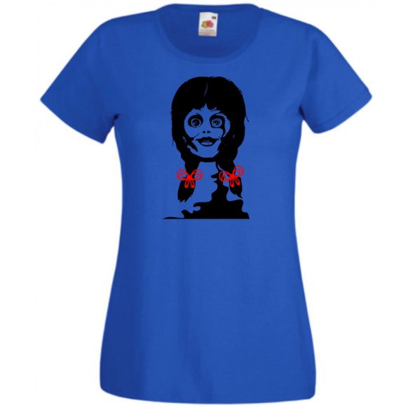 Annabell a horror játékbaba női rövid ujjú póló