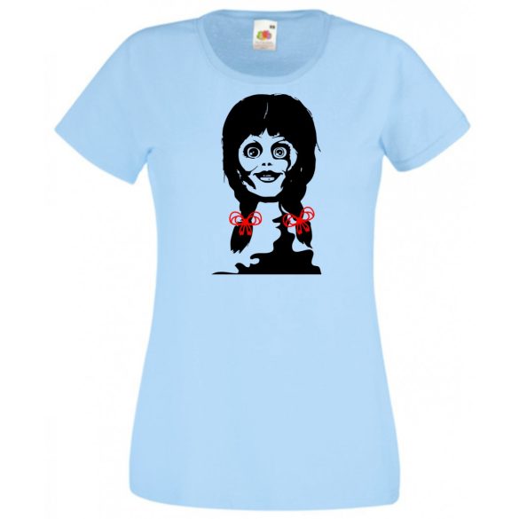Annabell a horror játékbaba női rövid ujjú póló