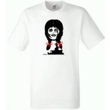 Játékbaba, rongybaba, horrortörténet - mintás férfi rövid ujjú póló