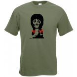 Játékbaba, rongybaba, horrortörténet - mintás férfi rövid ujjú póló