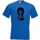 Játékbaba, rongybaba, horrortörténet - mintás férfi rövid ujjú póló