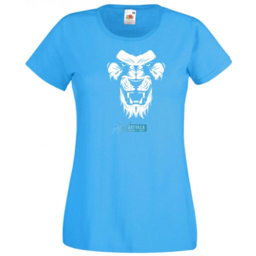 Mérges oroszlán anya, avagy csak hétfő reggel van... női rövid ujjú póló