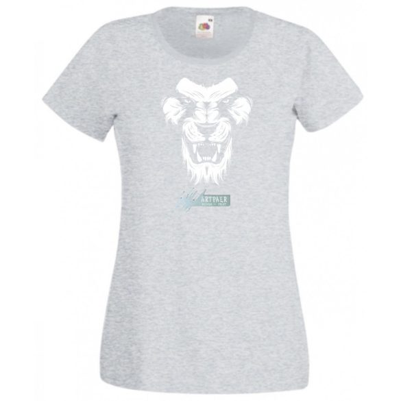 Mérges oroszlán anya, avagy csak hétfő reggel van... női rövid ujjú póló