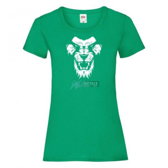 Mérges oroszlán anya, avagy csak hétfő reggel van... női rövid ujjú póló