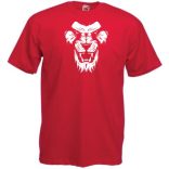 Morcos oroszlánfej, bátor oroszlánjegyű, oroszlánszívű, avagy csak ma is korán kellett kelni típusoknak - humoros férfi rövid ujjú póló