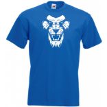 Morcos oroszlánfej, bátor oroszlánjegyű, oroszlánszívű, avagy csak ma is korán kellett kelni típusoknak - humoros férfi rövid ujjú póló