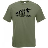 Floss Dance evolution - mintás férfi rövid ujjú póló