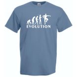 Floss Dance evolution - mintás férfi rövid ujjú póló