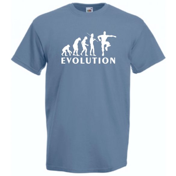 Floss Dance evolution - mintás férfi rövid ujjú póló