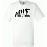 Floss Dance evolution - mintás férfi rövid ujjú póló