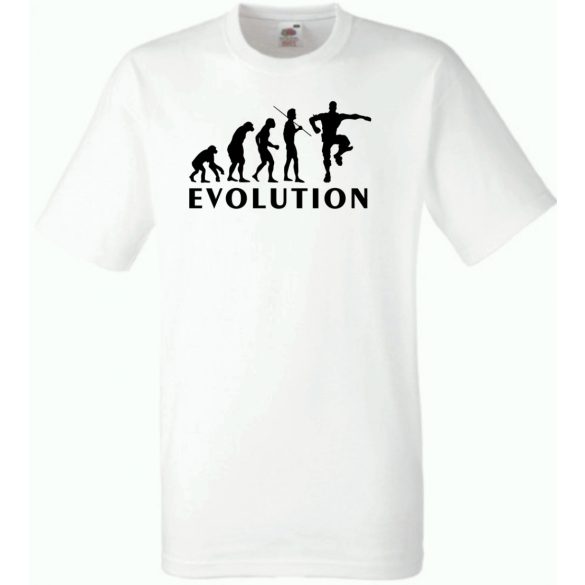 Floss Dance evolution - mintás férfi rövid ujjú póló