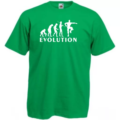 Floss Dance evolution - mintás férfi rövid ujjú póló