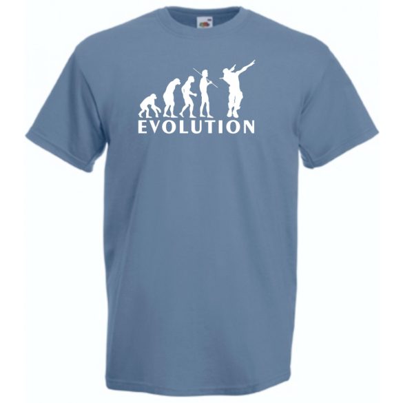 Floss Dance evolution - mintás férfi rövid ujjú póló