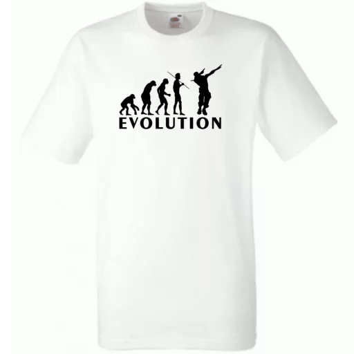 Floss Dance evolution - mintás férfi rövid ujjú póló