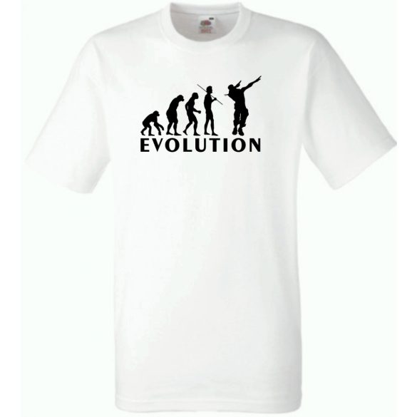 Floss Dance evolution - mintás férfi rövid ujjú póló