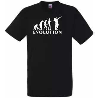 Floss Dance evolution - mintás férfi rövid ujjú póló
