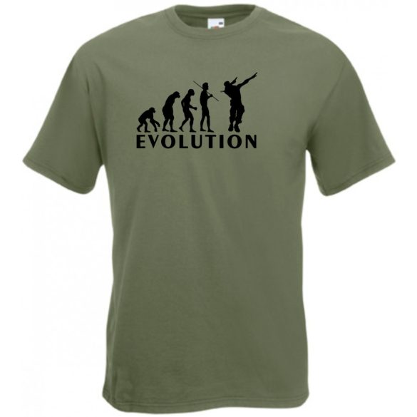 Floss Dance evolution - mintás férfi rövid ujjú póló