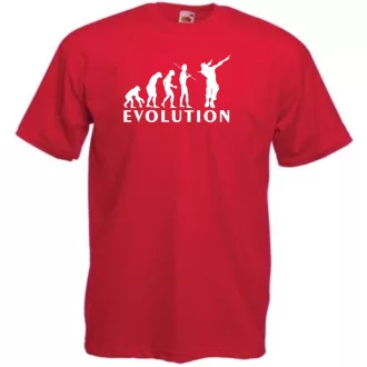 Floss Dance evolution - mintás férfi rövid ujjú póló