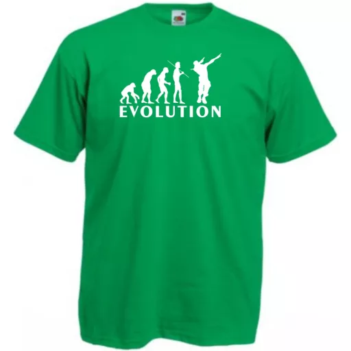 Floss Dance evolution - mintás férfi rövid ujjú póló